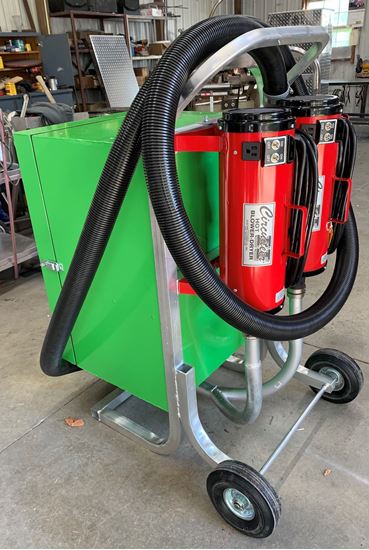 Picture of blower cart box