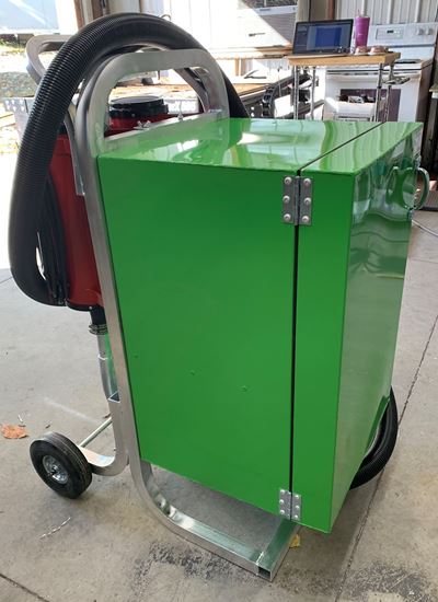 Picture of blower cart box
